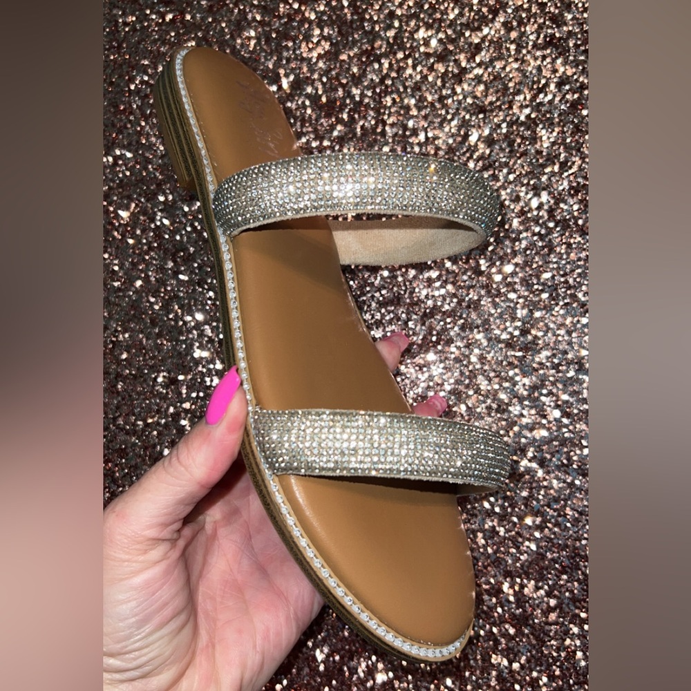 Elegant Silver Women's Sandals